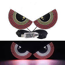 👹 Ojos LED Deportivos Universales para Cualquier Tipo de Carro 🔥