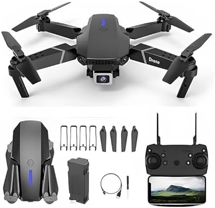 Drone E88 Con Doble Camara Hd