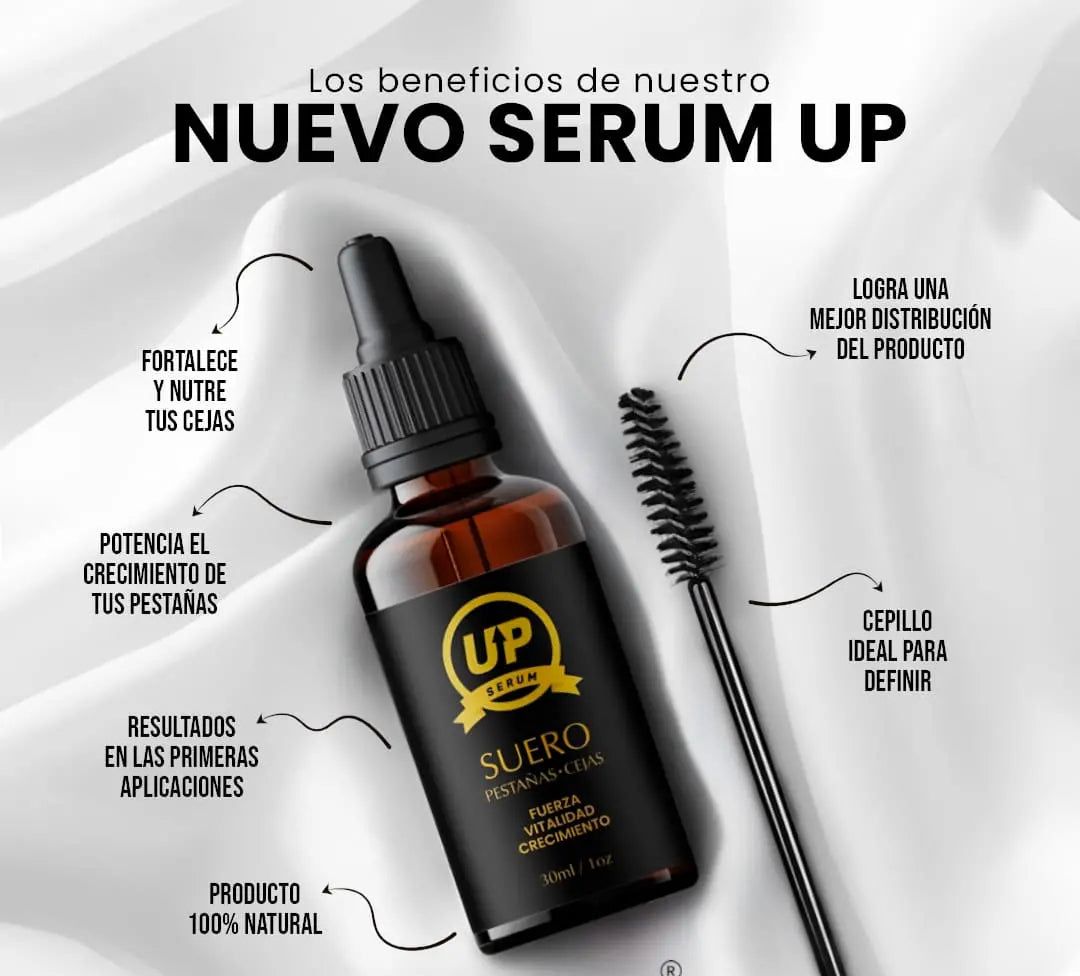 ❣️ Serúm Potenciador de Pestañas y Cejas Crecimiento Rápido y Natural ❣️
